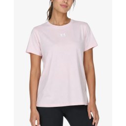 UNDER ARMOUR Rival Core Tee Pink