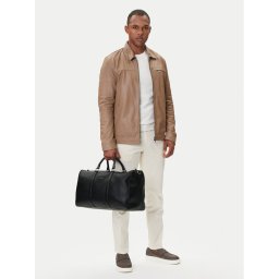 Calvin Klein Чанта за уикенд Raised Duffle LV04D3158G Черен