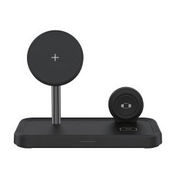 Wireless Charging Stand 3-in-1 10W Black