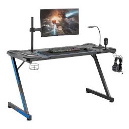 Геймърско бюро Nemesis II black/blue
