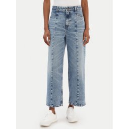 Guess Jeans Дънки W6RA1H D5M4M Син Wide Leg
