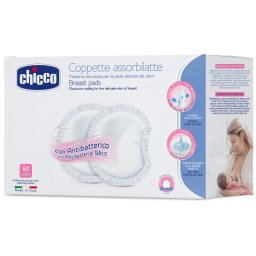 Chicco Breast Pads White еднократни подплънки за сутиен 60 бр.