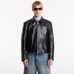 Яке OUR LEGACY Mini Jacket Top Dyed Black Leather 50