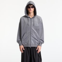 Суитшърт Y-3 Velvet Corduroy Zip Hoodie UNISEX Grey Five XL