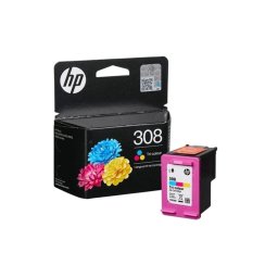 HP 308 Tri-Color Original Ink Cartridge