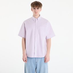 Риза Carhartt WIP S/S Braxton Shirt UNISEX Gentle Purple/ Wax S