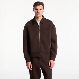 Яке Calvin Klein Ls Cooling Spacer Fz Shirt Jacket Dark Coffee L
