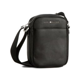 Tommy Hilfiger Мъжка чантичка Th City Mini Reporter AM0AM01941 Черен