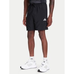 adidas Спортни шорти Essentials Small Logo Chelsea JF1117 Черен Regular Fit