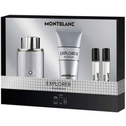 Montblanc Explorer Platinum Комплект (EDP 100ml + EDP 7.5ml + EDP 7.5ml + SG 100ml) за Мъже