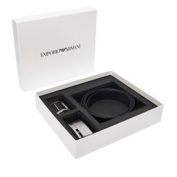 Мъжки колан Emporio Armani Y4S498 YLP4E 81519 Черен