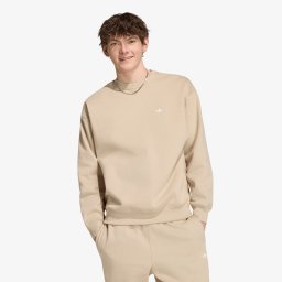 Суитшърт adidas Trefoil Essentials Loose Crew Sweatshirt Khaki Three XL