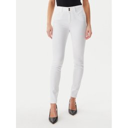 Guess Дънки W5GA34D5N72 Бял Slim Fit