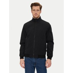 Blend Яке бомбър 20717872 Черен Regular Fit