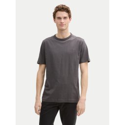 Tom Tailor Тишърт 1045627 Сив Regular Fit