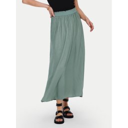 ONLY Макси пола Venedig 15164606 Зелен Regular Fit