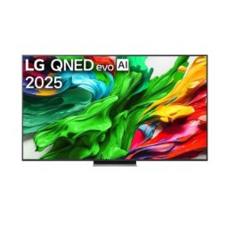 Телевизор LG 65QNED87A3B, 65" 4K QNED MiniLED HDR Smart TV, 100Hz, 3840x2160, DVB-T2/C/S2, Alpha 8 AI Processor 4K, HDR 10, webOS 25 ThinQ, FreeSync, VRR 120Hz, Multi View, 4K Upscaling, Wi-Fi 6, Voice Controll, BT 5.3, AirPlay 2, CI, HDMI eARC, SPDIF,