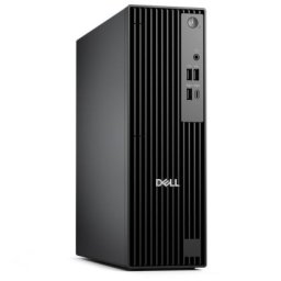 Настолен компютър Dell Pro Slim QCS1250, Intel Core Ultra 5 235 (13 TOPS NPU, 14 cores, up to 5.0GHz), 16GB: 1 x 16GB, DDR5, up to 5600 MT/s, 512GB SSD, Integrated Graphics, Wi-Fi 6E, Bulgarian Keyboard&Mouse, 180W, Win 11 Pro, 3Y PS