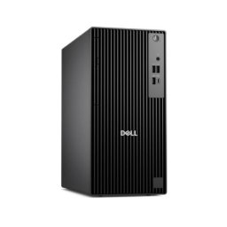 Настолен компютър Dell Pro Tower QCT1255, AMD Ryzen 5 PRO 8600G (16 TOPS NPU, 6 cores, up to 5.0GHz, 16 GB: 2 x 8 GB, DDR5, up to 4800 MT/s, 512GB SSD, Integrated Graphics, 8x DVD+/-RW, Bulgarian Keyboard&Mouse, 180W, Ubuntu, 3Y PS