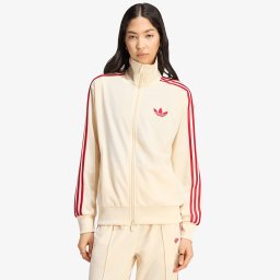 Яке adidas Firebird Track Top Loose Warm Vanilla/ Team Victory Red S