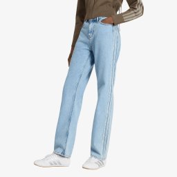 Панталони adidas Firebird Mid Rise Straight Denim Pant Light Denim 28/32