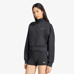Суитшърт adidas Spacer Tracktop Black/ Black Reflective/ Night Grey M