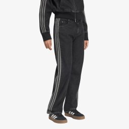 Дънки adidas Firebird Mid Rise Straight Denim Pant True Black Denim 30/30