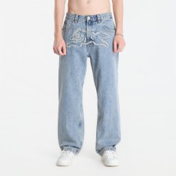 Дънки Billionaire Boys Club Icecream Applique Running Dog Double Scoop Denim Pants Light Wash Blue 30