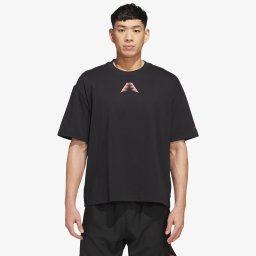 Тениска adidas Anthony Edwards Believe That Tee Black/ Solar Turbo M