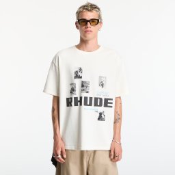 Тениска Rhude Winter 91 Rallye Tee Vintage White/ Black/ Blue L