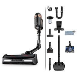 Прахосмукачка Rowenta RH99G1WO VERSATILE X-FORCE 15.60 AQUA Animal, 5 режима на работа, LED осветление, LED дисплей, Автономия до 80 минути, Черен