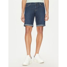 Guess Дънкови шорти M5GD01 D5MZ1 Тъмносин Regular Fit