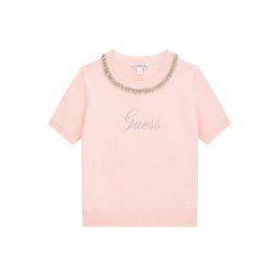 Guess Пуловер J6RR14 Z2NQ2 Розов Regular Fit