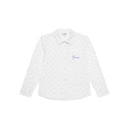 Guess Риза N6RH02 WE5W0 Бял Regular Fit