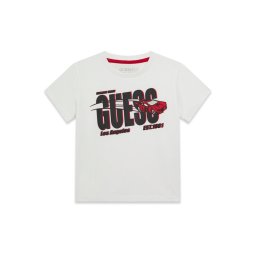 Guess Тишърт N6RI00 K8HM4 Бял Regular Fit