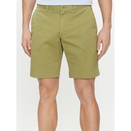Tommy Hilfiger Шорти от плат Brooklyn MW0MW23563 Зелен Regular Fit