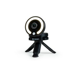 Nacon PC WEBCAM RING LIGHT Уеб камера - Full HD, LED пръстен, USB-C, Черна