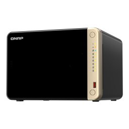 Мрежови диск (NAS) QNAP TS-464-8G, четириядрен Intel Celeron N5095 2.9GHz, без твърд диск (4x SATA 6Gb/s), 8GB DDR4, 2x (2.5G/1G/100M)
