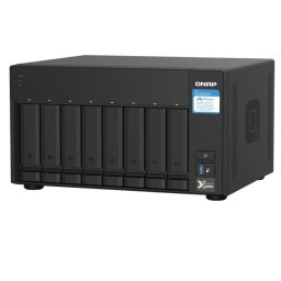 Мрежови диск (NAS) Qnap TS-832PX-4G, четириядрен AnnapurnaLabs Alpine AL324 ARM Cortex-A57 1.7 GHz, без твърд диск (8x 3.5-inch SATA 6Gb/s), 4GB DDR4, 2x 2.5 Gigabit Ethernet, 2x 10GbE SFP+, 250W