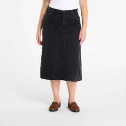 Пола Carhartt WIP W' Double Knee Skirt Black Stone Washed M
