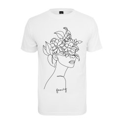 Women's T-shirt One Line Fruit white