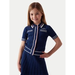 Guess Кардиган J6RR16 Z4652 Тъмносин Regular Fit