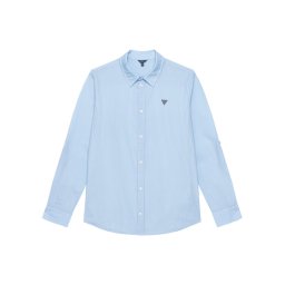 Guess Риза L6RH02 WE5W0 Син Regular Fit