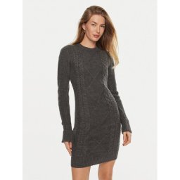 Guess Плетена рокля Serena W4BK17 Z3HW0 Сив Regular Fit