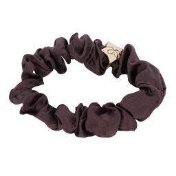 By Eloise London Gold Star Silk Scrunchie цвят Mulbery