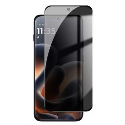 Дискретен удароустойчив стъклен протектор ANTI SPY за екран за Motorola Edge 70 Pro 5G
