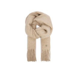Calvin Klein Зимен шал Emblem Brushed LV04D8069G Бежов