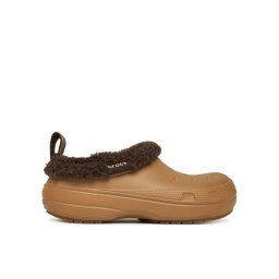 Crocs Чехли Classic Lined Shorty 211380 Кафяв