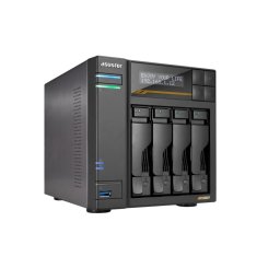 Asustor Lockerstor 4 Gen3 AS6804T 4 Bay NAS, AMD Ryzen Embedded Quad-Core 2