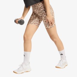 Къси панталони adidas x Farm Rio Bike Shorts Ecru Tint/ Shadow Brown/ Multicolor M